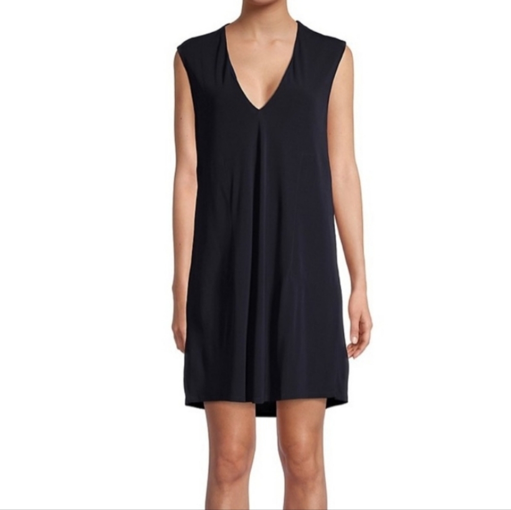 Helmut Lang NWT Deep V Neck Sleeveless Mini Dress